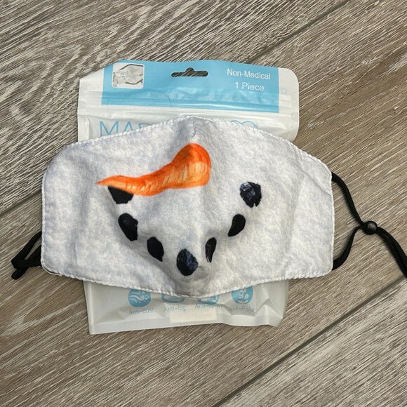 NEW But Opened Spread Love Snowman Face Mask - Picture 2 of 7